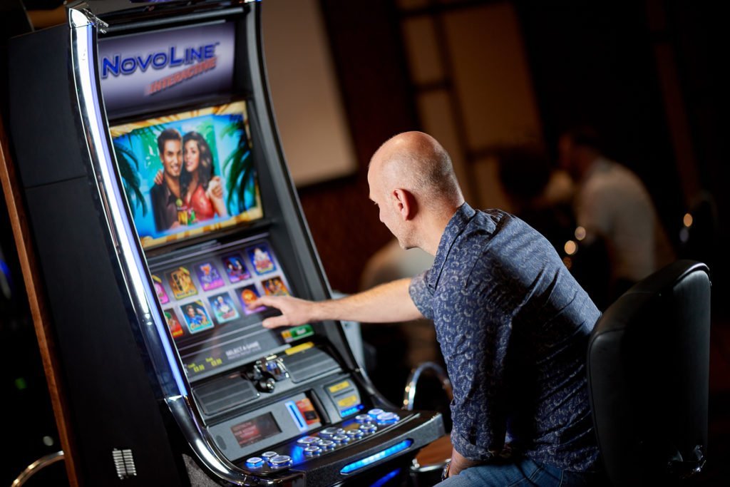 Partner, Richard Bradley uses gaming machine in relation to article on gaming machines in pubs