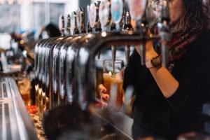 Image of pouring a pint in relation to article on the most common mistakes made when applying for a premises licence